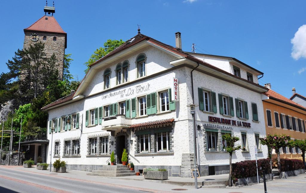 Hotel-Restaurant De La Tour Exterior photo